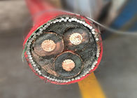 Underground steel wire armored swa power cable with wooden drum reel package