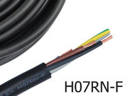 Black Pump Power Cable , H07RN-F Flexible Copper Cable For Construction