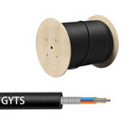 PE Jacket 24 Core Single Mode GYTS Fiber Optic Cable