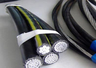 Overhead line wire aerial cable bundled 16mm XLPE / PE /PVC abc cable