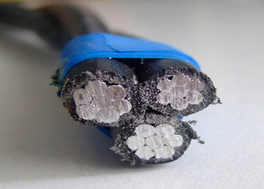 XLPE covered acsr conductor triplex aerial cable with ICEA standard
