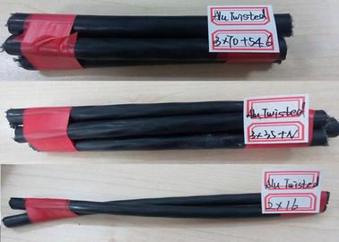 0.6/1KV XLPE Low Voltage Aerial Bundled Cable Customized Sizes