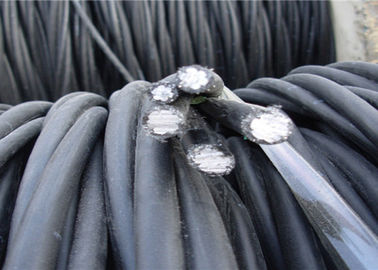 PVC / PE / XLPE Insulation ABC Power Cable Triplex Conductor For Overhead Transmission