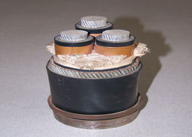 Interlock Armored MV Power Cable Voltage 15KV 25KV 35KV 3 Core Swa Cable