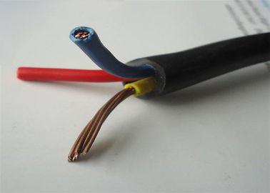 0.6 / 1kv 3 X 6mm2 LV Power Cable Pvc Insulated Cu Solid / Stranded Conductor