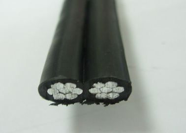 Aluminum Duplex Service Drop Wire For Overhead Electricity Transportation