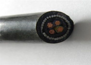 4 core 35mm2 copper conductor XLPE /PVC insulated LDPE sheath power cable