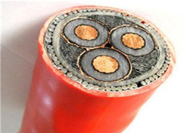 CU / XLPE / SWA / PVC Steel Wire Armoured Power Cable Medium Voltage 3 Core 33KV