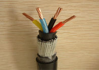 Low voltage copper XLPE / PVC insulated power cable manufacturer