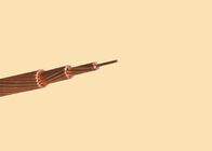 Soft Drawn Bare Copper BCC Overhead Line Conductor Cable With Unilay Construction