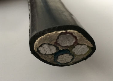 Aerial Service Split Concentric Cable XLPE Insulation 4x10mm2 Standard ASTM IEC BS