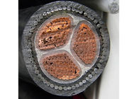 Low Voltage Cu 3 Core  Copper Conductor Pvc Power Cable 3x50mm2