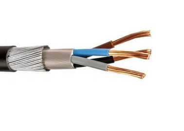 4 Cores Armoured Power Cable Pvc Insulated Double Sheathed Round Type With Armour