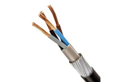 4 Cores Armoured Power Cable Pvc Insulated Double Sheathed Round Type With Armour