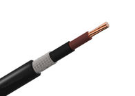 BS 5467 Copper Conductor Flexible Armored Cable Single Core Aluminum Wire PVC 0.6 / 1kV Cable