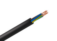 Black Armoured Power Cable ﬂExible Copper Conductor Rubber Cable