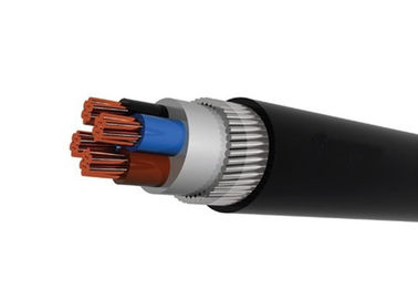 PVC Outer Sheath LV Power Cable / 4 Core Low Voltage Cable High Stability