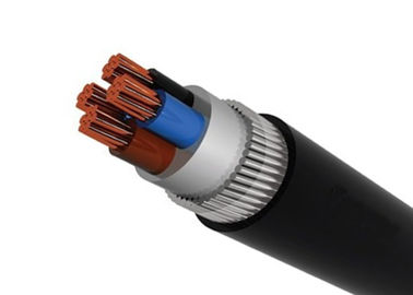 PVC Outer Sheath LV Power Cable / 4 Core Low Voltage Cable High Stability