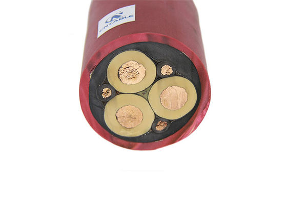 Flexible UGEFP Mining 15KV CPE Jacket EPR Insulated Cable