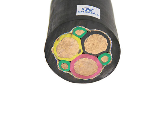 Braiding PUR Sheath Stranded Copper Cable For Mining
