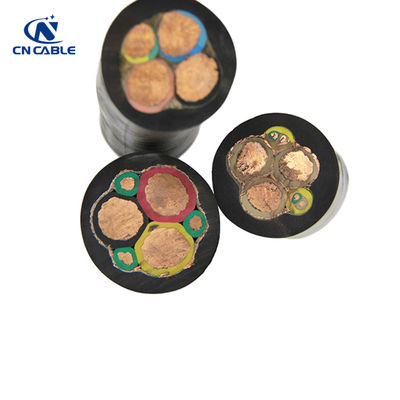 CU/EPR/CPE 3 Conductor Type GGC Cable Round Portable Mining Power Cable 2000V