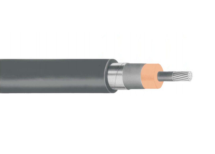 35KV Medium Voltage Cable , Shielded Power Cable Compact Stranded Copper Conductor
