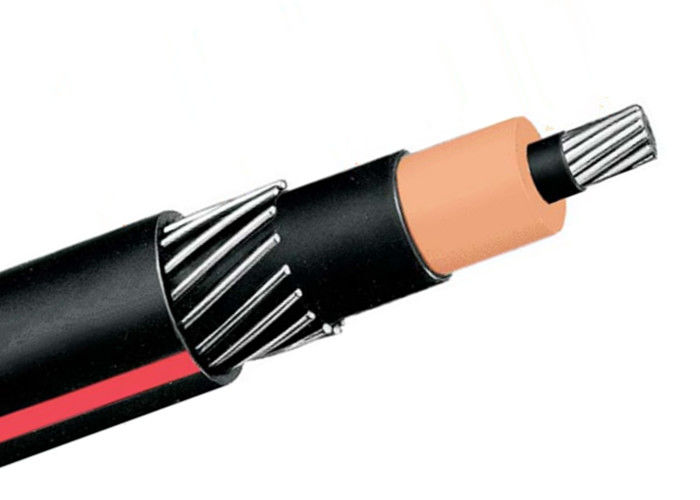 Bare Copper Wire EPR MV Power Cable PE Sheath 15KV Underground Cables