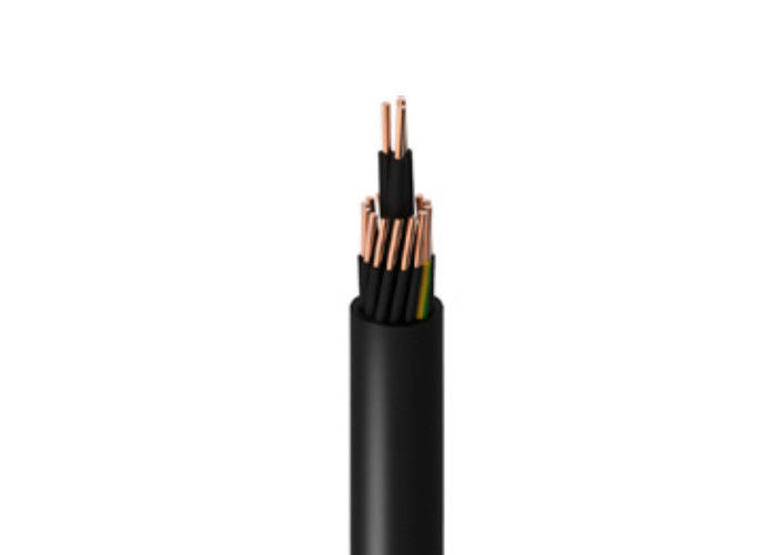 300 / 500V PVC Insulation Cable Socapex Control Highly ﬂExible Multicore Copper Conductor