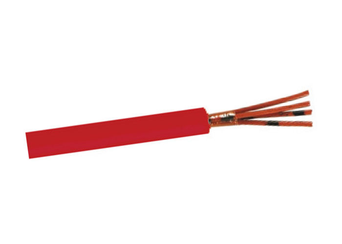 0.8mm Diameter Fire Alarm Cable / Low Voltage Power Cable Plastic Foil Shielding